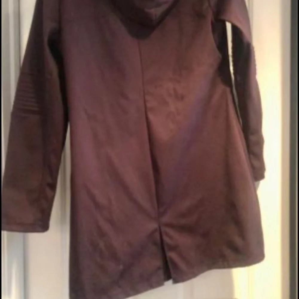 Dark purple women’s size Medium lightweight jacket - Picture 3 of 6